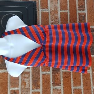 Mossimo Tankini Halter Swim Top Size M